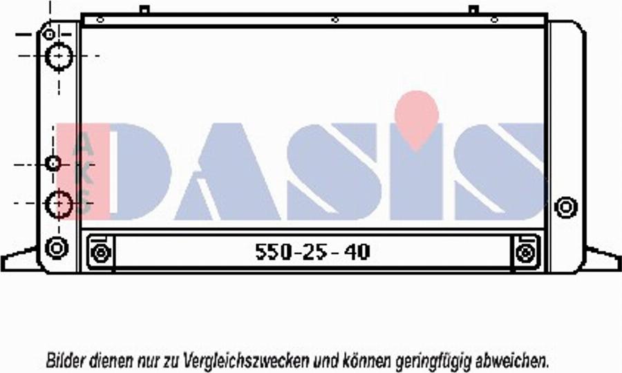 AKS Dasis 480560N - Radiators, Motora dzesēšanas sistēma autodraugiem.lv