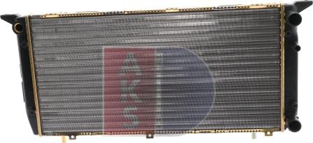 AKS Dasis 480640N - Radiators, Motora dzesēšanas sistēma autodraugiem.lv