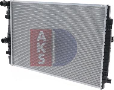 AKS Dasis 480093N - Radiators, Motora dzesēšanas sistēma autodraugiem.lv