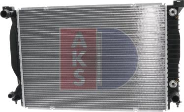 AKS Dasis 480043N - Radiators, Motora dzesēšanas sistēma autodraugiem.lv