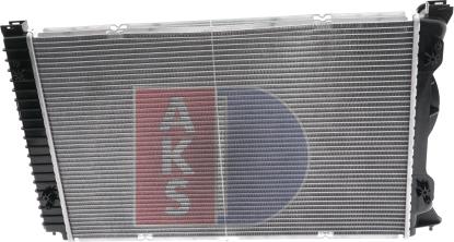 AKS Dasis 480047N - Radiators, Motora dzesēšanas sistēma autodraugiem.lv