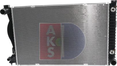 AKS Dasis 480047N - Radiators, Motora dzesēšanas sistēma autodraugiem.lv