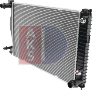 AKS Dasis 480047N - Radiators, Motora dzesēšanas sistēma autodraugiem.lv