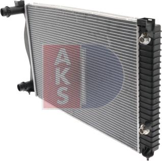 AKS Dasis 480051N - Radiators, Motora dzesēšanas sistēma autodraugiem.lv