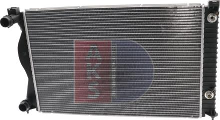 AKS Dasis 480051N - Radiators, Motora dzesēšanas sistēma autodraugiem.lv