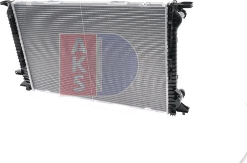 AKS Dasis 480057N - Radiators, Motora dzesēšanas sistēma autodraugiem.lv