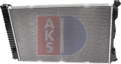 AKS Dasis 480063N - Radiators, Motora dzesēšanas sistēma autodraugiem.lv