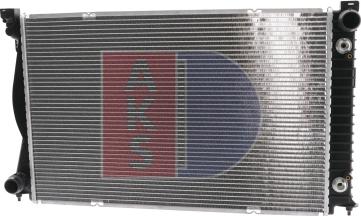 AKS Dasis 480063N - Radiators, Motora dzesēšanas sistēma autodraugiem.lv