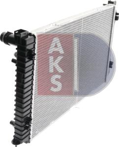 AKS Dasis 480063N - Radiators, Motora dzesēšanas sistēma autodraugiem.lv