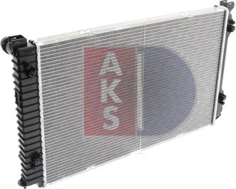 AKS Dasis 480063N - Radiators, Motora dzesēšanas sistēma autodraugiem.lv