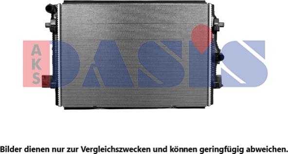 AKS Dasis 480005N - Radiators, Motora dzesēšanas sistēma autodraugiem.lv