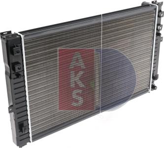 AKS Dasis 480007N - Radiators, Motora dzesēšanas sistēma autodraugiem.lv