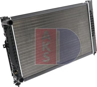 AKS Dasis 480007N - Radiators, Motora dzesēšanas sistēma autodraugiem.lv