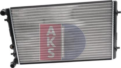 AKS Dasis 480019N - Radiators, Motora dzesēšanas sistēma autodraugiem.lv
