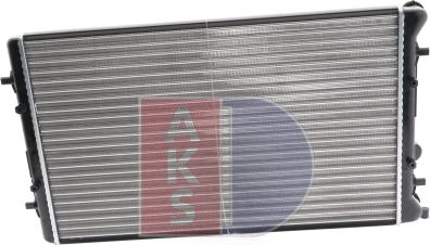 AKS Dasis 480019N - Radiators, Motora dzesēšanas sistēma autodraugiem.lv