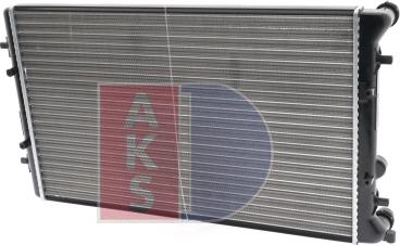 AKS Dasis 480019N - Radiators, Motora dzesēšanas sistēma autodraugiem.lv