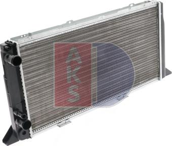 AKS Dasis 480015N - Radiators, Motora dzesēšanas sistēma autodraugiem.lv