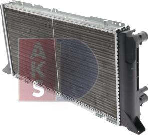 AKS Dasis 480015N - Radiators, Motora dzesēšanas sistēma autodraugiem.lv