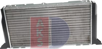 AKS Dasis 480015N - Radiators, Motora dzesēšanas sistēma autodraugiem.lv