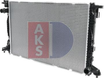 AKS Dasis 480033N - Radiators, Motora dzesēšanas sistēma autodraugiem.lv