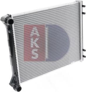 AKS Dasis 480037N - Radiators, Motora dzesēšanas sistēma autodraugiem.lv