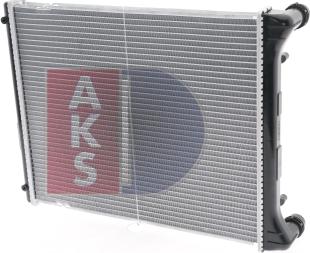 AKS Dasis 480037N - Radiators, Motora dzesēšanas sistēma autodraugiem.lv