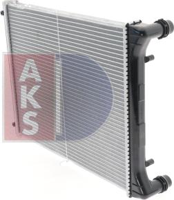 AKS Dasis 480037N - Radiators, Motora dzesēšanas sistēma autodraugiem.lv