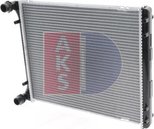 AKS Dasis 480037N - Radiators, Motora dzesēšanas sistēma autodraugiem.lv