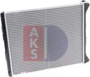 AKS Dasis 480037N - Radiators, Motora dzesēšanas sistēma autodraugiem.lv