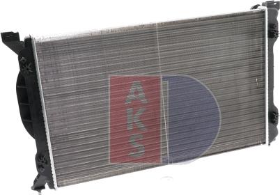 AKS Dasis 480029N - Radiators, Motora dzesēšanas sistēma autodraugiem.lv