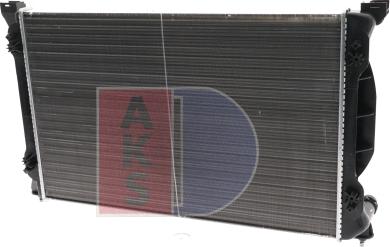 AKS Dasis 480029N - Radiators, Motora dzesēšanas sistēma autodraugiem.lv