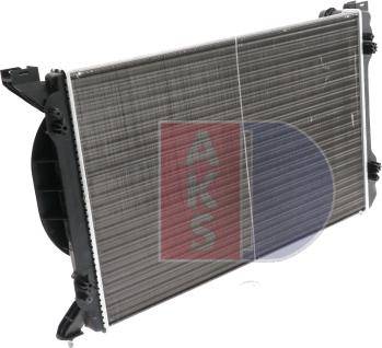 AKS Dasis 480029N - Radiators, Motora dzesēšanas sistēma autodraugiem.lv