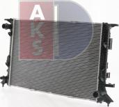 AKS Dasis 480024N - Radiators, Motora dzesēšanas sistēma autodraugiem.lv