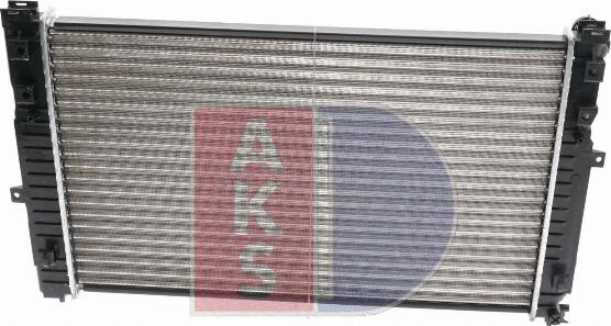 AKS Dasis 480026N - Radiators, Motora dzesēšanas sistēma autodraugiem.lv