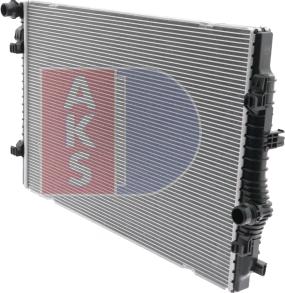 AKS Dasis 480020N - Radiators, Motora dzesēšanas sistēma autodraugiem.lv