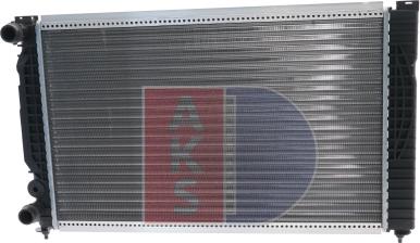 AKS Dasis 480023N - Radiators, Motora dzesēšanas sistēma autodraugiem.lv