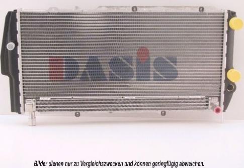AKS Dasis 480100N - Radiators, Motora dzesēšanas sistēma autodraugiem.lv