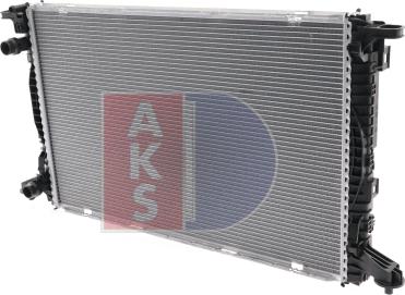 AKS Dasis 480102N - Radiators, Motora dzesēšanas sistēma autodraugiem.lv