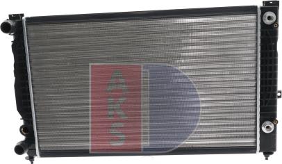 AKS Dasis 480370N - Radiators, Motora dzesēšanas sistēma autodraugiem.lv