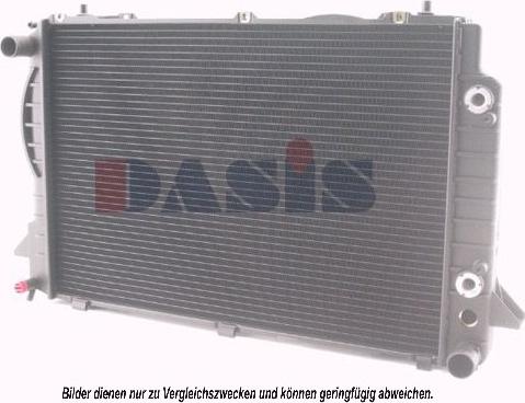 AKS Dasis 481410N - Radiators, Motora dzesēšanas sistēma autodraugiem.lv