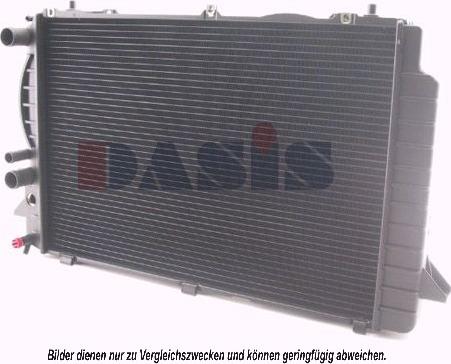 AKS Dasis 481420N - Radiators, Motora dzesēšanas sistēma autodraugiem.lv