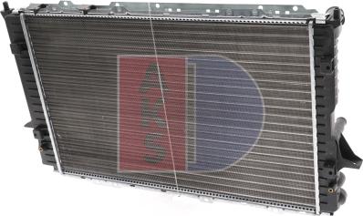 AKS Dasis 481140N - Radiators, Motora dzesēšanas sistēma autodraugiem.lv