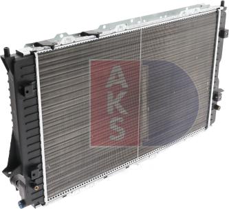 AKS Dasis 481140N - Radiators, Motora dzesēšanas sistēma autodraugiem.lv