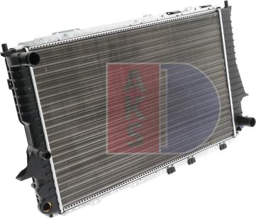 AKS Dasis 481140N - Radiators, Motora dzesēšanas sistēma autodraugiem.lv