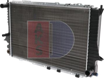 AKS Dasis 481140N - Radiators, Motora dzesēšanas sistēma autodraugiem.lv