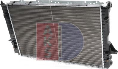 AKS Dasis 481170N - Radiators, Motora dzesēšanas sistēma autodraugiem.lv