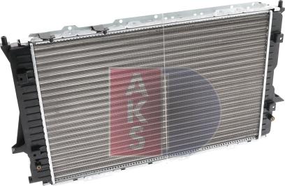 AKS Dasis 481170N - Radiators, Motora dzesēšanas sistēma autodraugiem.lv