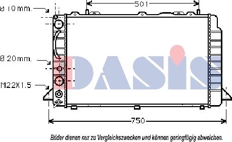 AKS Dasis 481380N - Radiators, Motora dzesēšanas sistēma autodraugiem.lv