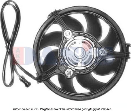 AKS Dasis 488025N - Ventilators, Motora dzesēšanas sistēma autodraugiem.lv