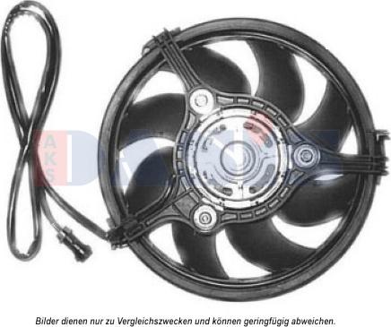 AKS Dasis 488026N - Ventilators, Motora dzesēšanas sistēma autodraugiem.lv